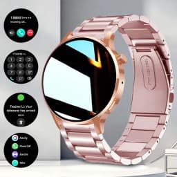 New Round 1.52" Extra-Large Screen Smartwatch Wireless Call Men Women With More Sports Modes Calculator Smart Watches Business