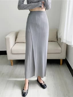 YUDX Women Pleated Solid Color Ankle-length Pants Elastic Waist Wide Leg Straight Female Trsouser Loose 2026 Summer