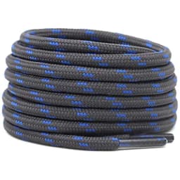 2 Pairs Work Boots Shoe Laces Diameter 4.5mm Heavy Duty Hiking Shoelaces for Men Women Round German Training Shoelace