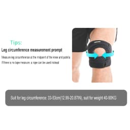 AOLIKES 1PC Dual Adjustable Patellar Tendon Support Sleeve,Suitable for Meniscus,Osteoarthritis,Orthopedics,Athlete Knee Support