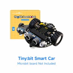Yahboom Smart Robot Car Kit for BBC Micro:bit STEM Science Kits Coding Robots Microbit Car Handle Support MakeCode Programming