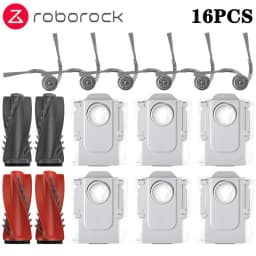 Roborock Saros 10 / S9 MaxV Ultra Robot Vacuum Spare Parts Main Side Brushes Mop Cloths HEPA Filters Dust Bags Accessories