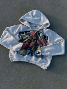 Y2k Aesthetic Pattern Print Sweatshirt Vintage Punk Gothic Couple Sweatshirt Emo Graffiti Print Pearl Design Hoodie 2000s