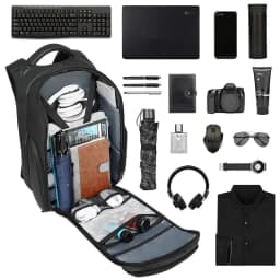 TAGDOT Waterproof Business Backpack 15.6 Inch Men Large Backpack Outdoor Travel Backbag