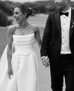 High Quality Pleat Satin A Line Princess Wedding Dresses Side Slit Split Wedding Gown Vestido De Noiva 2024