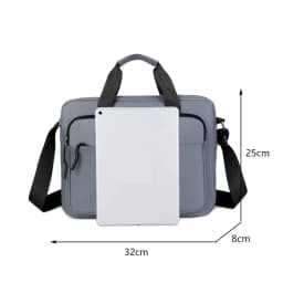 New Men's Large-capacity Horizontal Shoulder Bag Messenger Bag Briefcase Multifunctional Simple A4 Book Handbag Business Bag 가방
