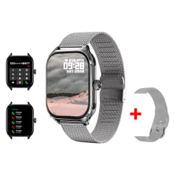 LAXASFIT New H9 Pro Max Smart Watch Dial to Answer Calls Calorie Tracking Heart Rate Oximetry Monitoring Bluetooth Smartwatch