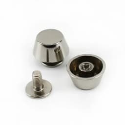 10-50Pcs 11mm Metal Handbag Purse Feet Studs Screw Rivets Bottom Protector for Leather Wallet Luggage Repair Decorative Hardware