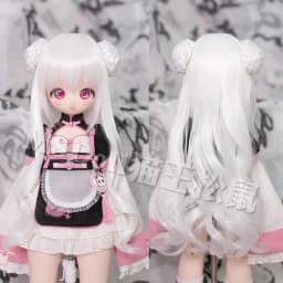1/3 1/4 1/6 BJD Wig Tuanzi Long Curly Hair MDD BJD Doll Wig High Temperature Silk Wig DIY Dress Up Dolls Accessories Girl Toys