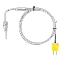 EGT Thermocouple Temperature Sensor K-Type With 1/8" NPT Compression Fittings Gas Temp Sensor Probe Connector