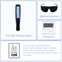 Home Use 311nm UVB Light Therapy Device Hospital Grade Skin Irradiation Machine One Button Operation