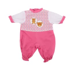 Cute Doll Clothes Set Denim Jacket Outfit,Bear Jumpsuit,Striped Dress& Party Gown for 18"American & 43cm Baby Newborn Girl Dolls