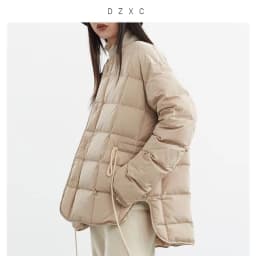 Lightweight Style~ Goose down Jacket for Petite Women, Autumn and Winter Coat, Casual Loose Fit, Versatile Warm Top for Women