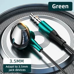 For Samsung Headphones HiFi Bass Stereo Volume Control With Mic USB Type C 3.5mm Wired Eadphone For Galaxy S25 S24 S23 S22 Ultra