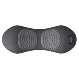 Okayso 3 in 1 Lumbar Support Pillow Adjustable Height Back Massager Waist Pillow with Heat Memory Foam Back Pillow