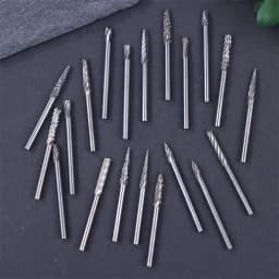 Tungsten Carbide Rotary File Hard Alloy Rotary Bur Drill Bit 3mm Shank Engraving Cutter Grinding Head For Metal And Plastic