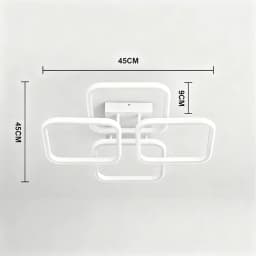 Modern Baked Enamel Finish LED Ceiling Lamp 3 Color Temperature Corridor Lights Balcony Lamps Bedroom Living Room 110V-240V
