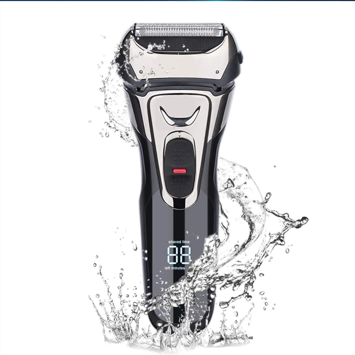 Foil Electric Shaver 4D For Men Rechargeable Shaving Beard Razor Trimmer Machine IPX6 Washing 8000rpm For Barber HT-909
