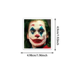 50PCS Clown Stickers Exquisite Handheld Materials Phone Cases Laptop Suitcases Water Cups Waterproof Stickers