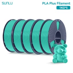 SUNLU 5KG PLAPLUS Filament 1.75MM Neatly Arranged No Knots No Bubble Eco-Friendly Non-Toxic Odorless Bright Color Good Toughness