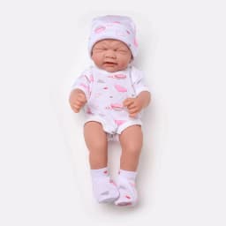 14 Inch 35cm Vinyl Baby Doll with Clothes Realistic Newborn Baby Doll Outfit Set Soft Body Reborn Doll Birthday Gifts Kids Toys
