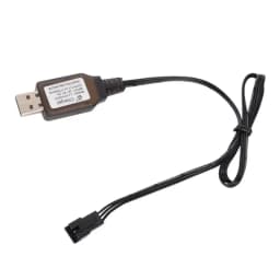 4V 2P 7.4V 3P 500mA Liion Remote Control Positive Portable USB Cable JST Plug Durable