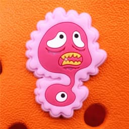 1pcs Human Organs Shoe Charms Heart Brain Stomach PVC Shoe Accessories Decoration Clog Pins Fit Party Kids Gifts