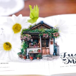 15pcs Cute Journal Notebook Stickers - Flower Meets Southern China, Retro and Cute Designs Waterproof Stationery Supplies