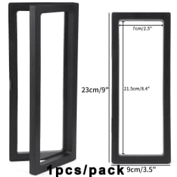 PE Film Jewelry Storage Box 3D Packaging Case Gemstone Free Stand Floating Frame Membrane Ring Earrings Necklace Display Holder