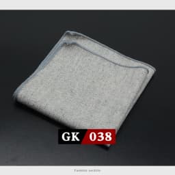 Classic Wool Pocket Square 25CM Solid Color Black Handkerchief For Men Vintage Hankies Tuxedo Suit Accessories Neckties Cravat