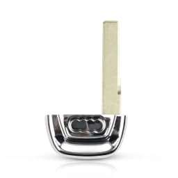KEYYOU NEW For Audi A4l A3 A4 A5 A6 A8 Quattro Q5 Q7 A6 A8 Remote Key Shell Fob Key Case HU66 Uncut Blank Insert Blade