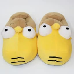 28CM Anime Simpsons Peluche Cotton Slippers Winter Warm Kawaii Home Non-slip Slippers Shoes Decoration Xmas Birthday Gift toy