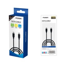 1.5M Type C Charger Cable USB C Data Cable Type-C Charging Cable Handle Cable for PS5 Portal Handheld/PS5 Controller/NS/XBOX