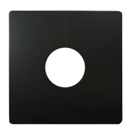 1 Pc Wall Split Flange Square Escutcheon Plate Water Pipe Wall Covers Reserved Drill Hole Panel Decor for Wires Faucets Pipes