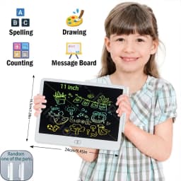 16/13/11 Inch LCD Writing Board Drawing Tablet Kids Writing Painting Children Educational Toys for 3 4 5 6 7 8 Years Girls Boys