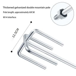 Electric Mixer Paint Mixing Rod Easy Cleaning Mixing paint Drill Attachment Cement Mixer Stirring Tool for Epoxy Mixer