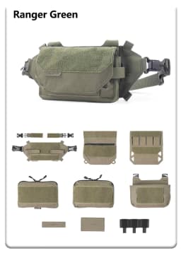 Tactical Bag 1120x Multifunctional Hunting Accessories Shoulder Equipment For Men Molle Outdoor Waterproof Frame