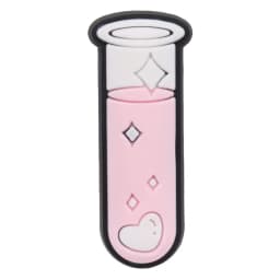 1-17Pcs PVC Science Lab Equipment DIY Shoe Charm Children Button Clog Test Tube Sandals Decorations Birthday Gift