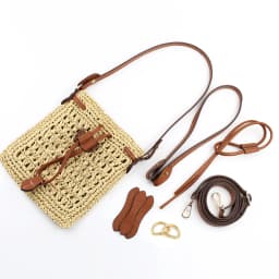 1Set Handmade PU Leather Bag Strap Handbag Woven High Quality Bags Crafts With Hardware Shoulder Crossbody Straps Accessories