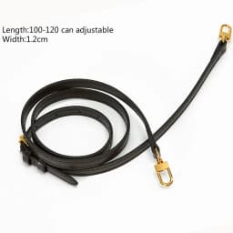 Fashion Genuine Leather Bag Strap High Quality Shoulder Strap Bag Accessories Narrow Bag Strap Hot Fashion Shoulder Bag Parts