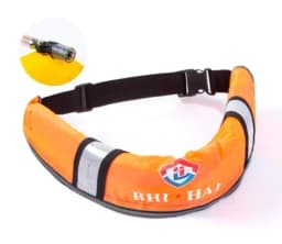 Reflective Automatic Fishing Waist Belt Type Safety Life Jacket Adult Inflatable Life Safety Belt Waist Bag for Boating 구명벨트