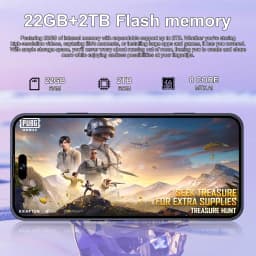 K-Touch Mobile Phones For 17 Pro Max Smartphone Android 5G Cell Phone 22GB RAM 2TB ROM 7.3 Inch HD Full Display 7800mAh Battery 48MP Camera Face Recognition 5G Dual SIM Unlocked Android 15 Smartphone