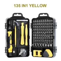 25/115/135/140 in1 Screwdriver Set Magnetic Torx Phillips Screw Bit Kit With Electrical Remover Wrench Repair Phone PC Tools