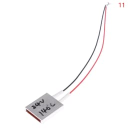 12V 24V 220V AC/DC Constant Temperature PTC Ceramic Heating Plate Air Electric Heater Plate Thermostat Component Heater