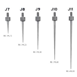 3/5/6pcs Dial Digital Test Indicator Contact Point Stem Rod Depth Gauge Measurer Tool Set Measuring Instruments Parts