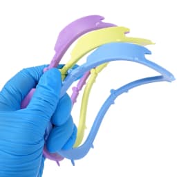 1Pcs Dental Foldable Frame Plastic Rubber Dam Sheets Bracket For Dental Operation 134℃ Oral Barrier Tools Dentistry Instrument