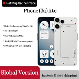 Nothing Phone (3a) lite MediaTek Dimensity 7300 Pro 5G 6.77 AMOLED 120 Hz 5000mAh 50MP Camare
