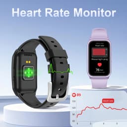LAXASFIT New Smart Watch Bluetooth Calling Heart Rate&Sleep Monitoring Flashlight Voice Assistant Men Women Smartwatch
