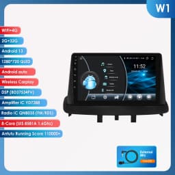 OSSURET CarPlay Android Auto Car Radio For Renault Megane 3 2008-2014 Car Multimedia Player Navi GPS 2din 4G autoradio RDS