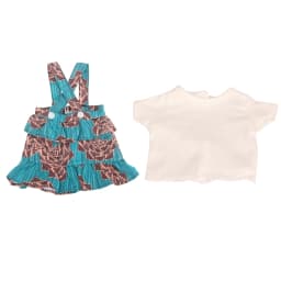 18 Inch American Doll Clothes Mix & Match Outfits, Rainbow Dress, Hoodie Jacket & Casual Tops for 43cm Reborn Baby Girl Dolls